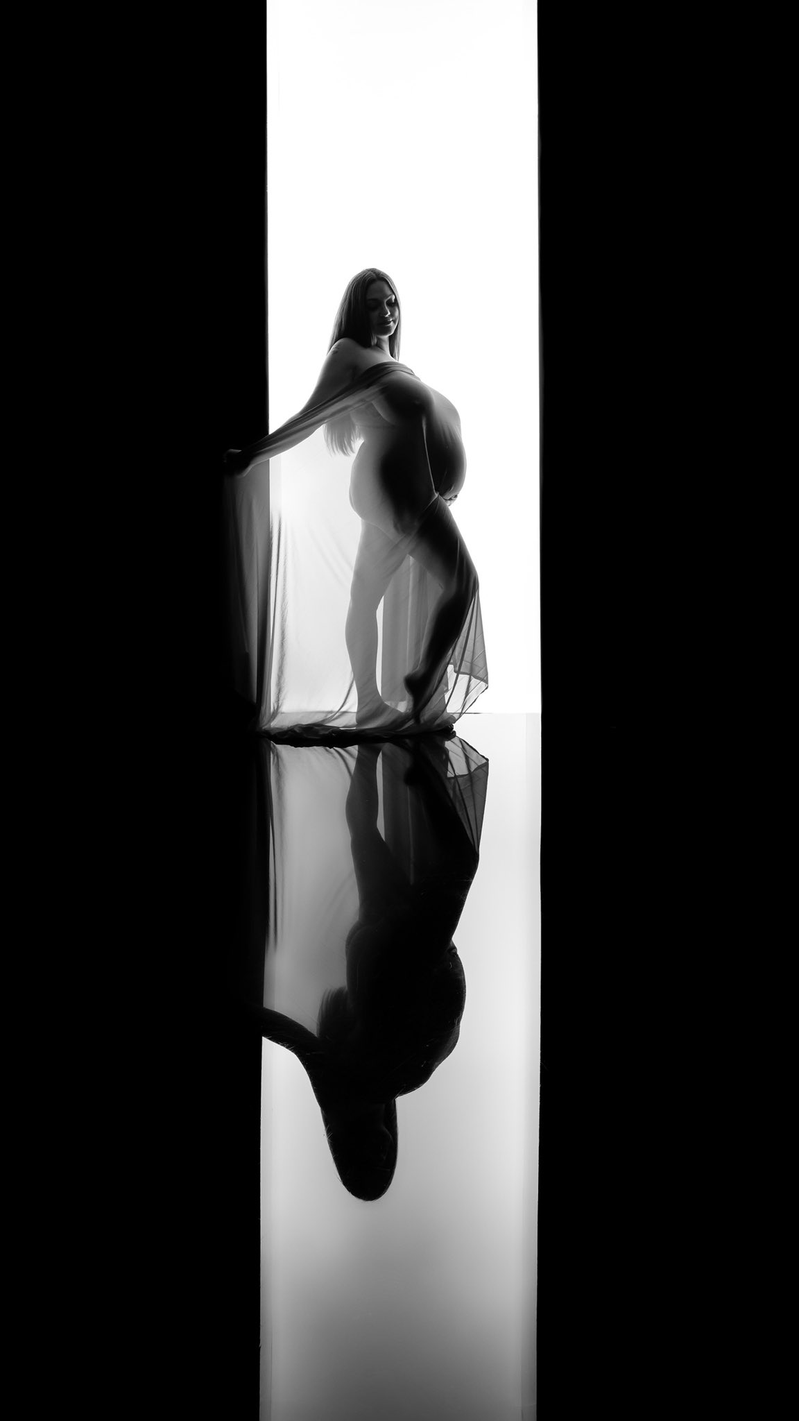 Maternity silhouette